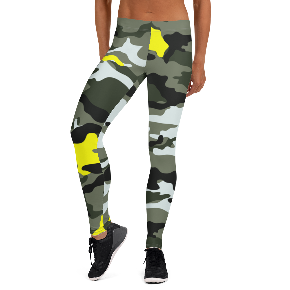 ROYAL WEAR | CAMO COMFORT LEGGINGS YELLOW SEASON & PURPLE SEASON VARIETY