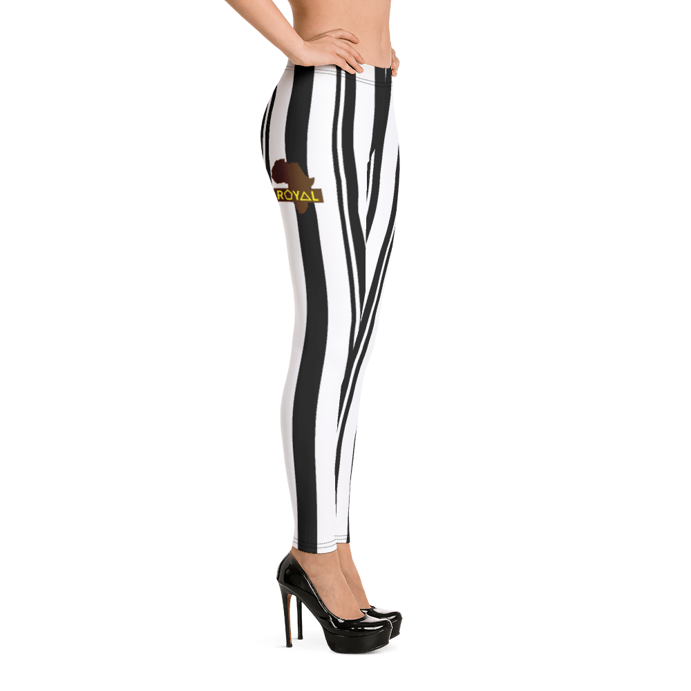 ROYAL. WEAR | ZEBRA CHROMA STRIPES LEGGINGS Fly Girl Original Zebra & Zebra Varieties