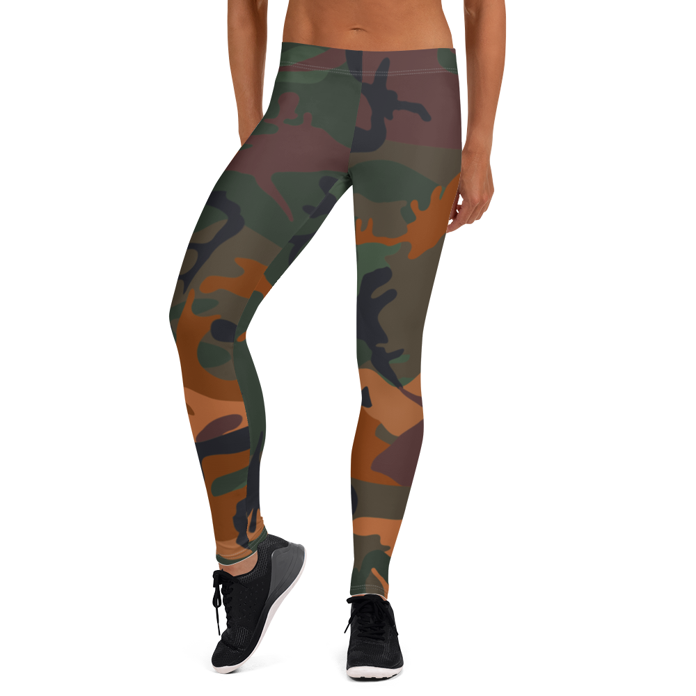 ROYAL WEAR | CAMO SAHARA NAMASTE ASHE COMFORT LEGGINGS