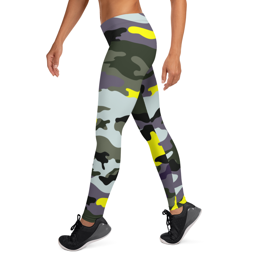 ROYAL WEAR | CAMO COMFORT LEGGINGS YELLOW SEASON & PURPLE SEASON VARIETY