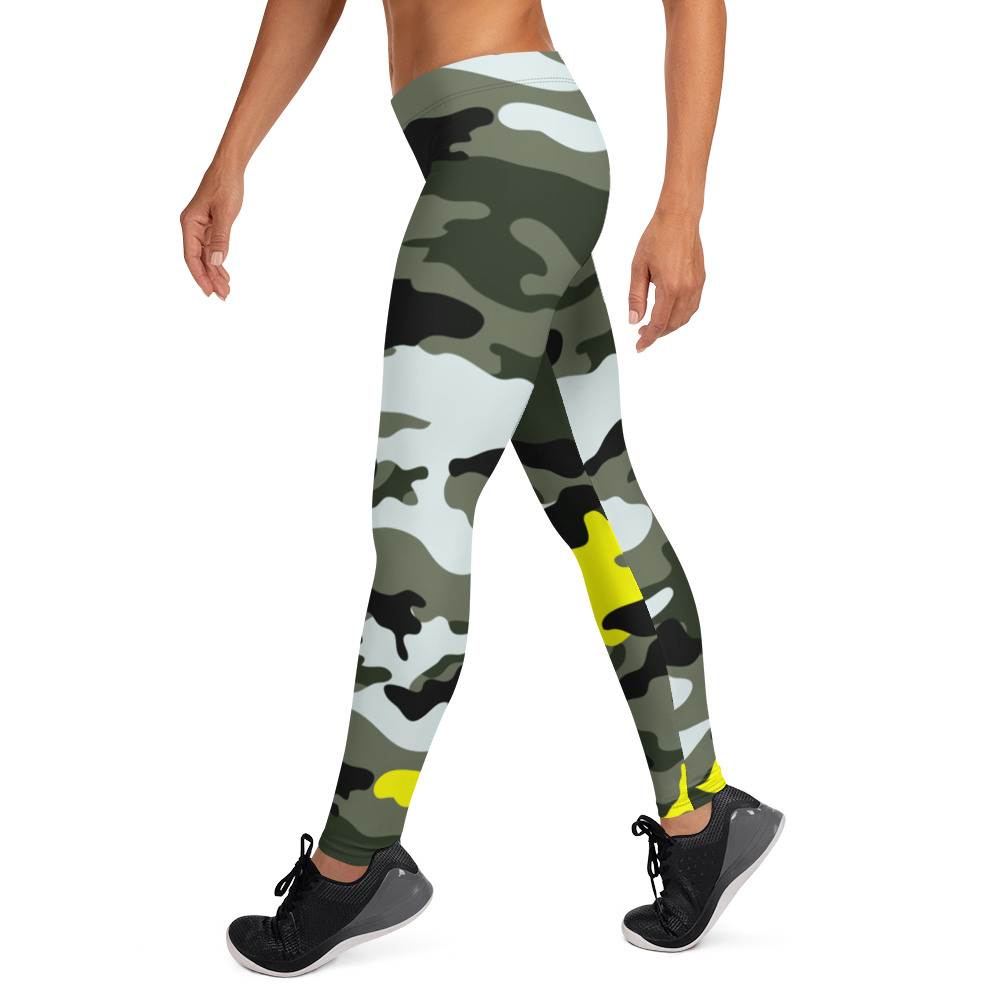 ROYAL WEAR | CAMO COMFORT LEGGINGS YELLOW SEASON & PURPLE SEASON VARIETY