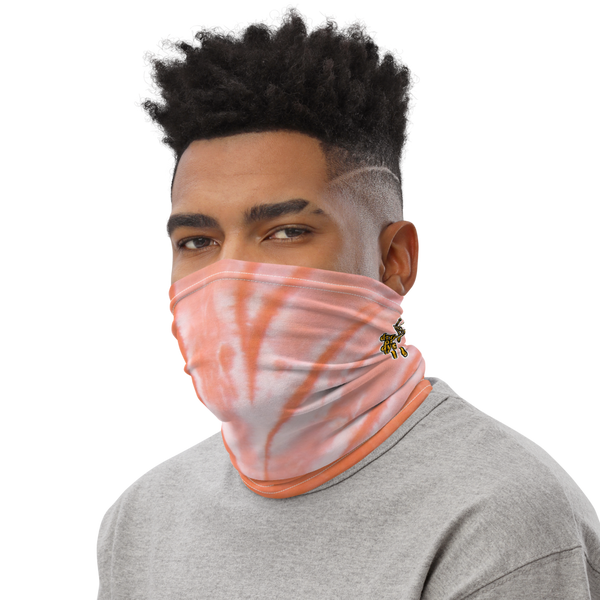 CRXWN | Drip or Dye Custom Tie Dye 3-in-1 UNISEX Gaiter ORANGE