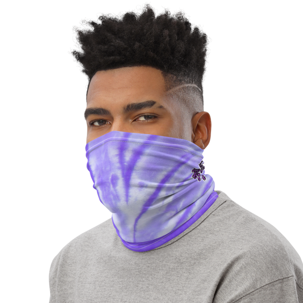 CRXWN | Drip or Dye Custom Tie Dye 3-in-1 UNISEX Gaiter PURPLE