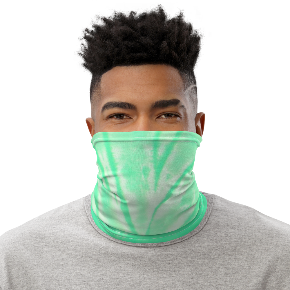 CRXWN | Drip or Dye Custom Tie Dye 3-in-1 UNISEX Gaiter SEAFOAM