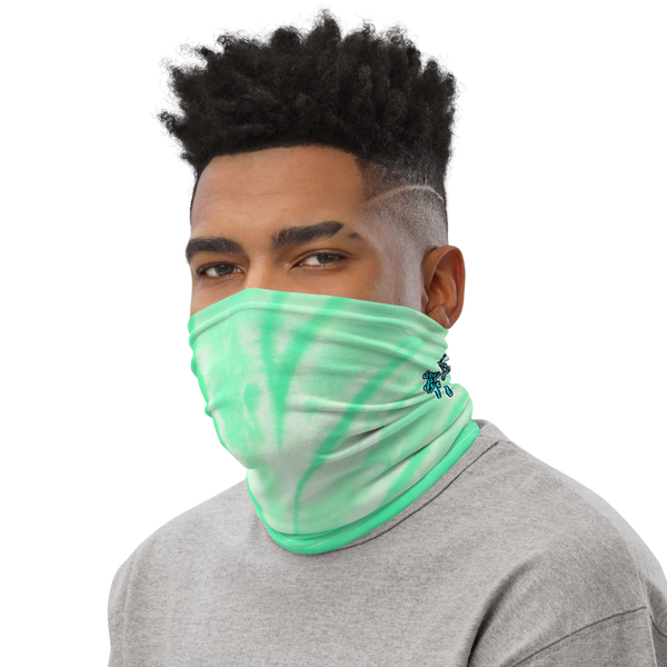 CRXWN | Drip or Dye Custom Tie Dye 3-in-1 UNISEX Gaiter SEAFOAM