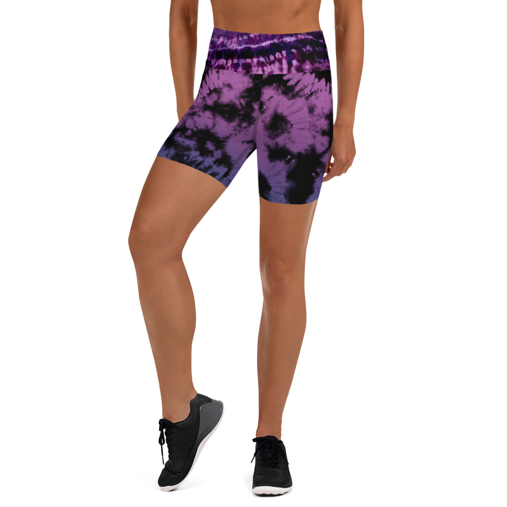 CRXWN | Drip or Dye Max 720 Bubble Pack HER Collection Acid Wash Tye Dye Yoga Shorts
