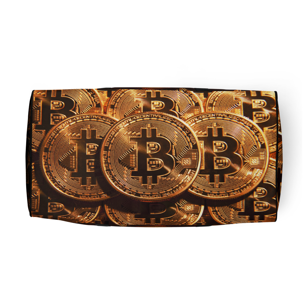 ROYAL ICONIC | Bitcoin Billionaire Money Manifest Duffle Bag The New Economy Iconic BB's Crypto Cash Secure the Bag | Btc Gold Standard Variants