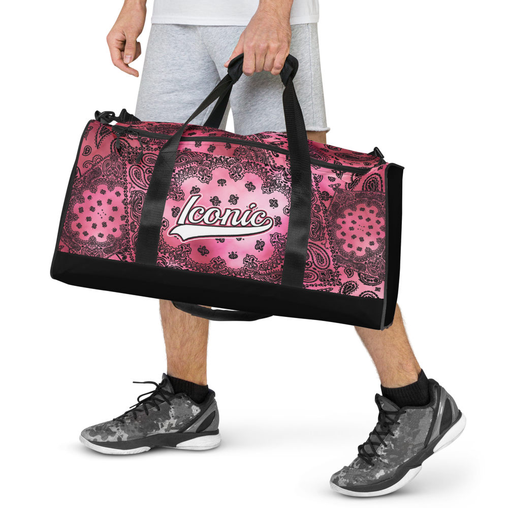 ROYAL ICONIC | OG Candy Bandana Tie Dye Paisley Cloud Dye Skate Bag Gang Gang Duffel Bag Pretty in Pink Sugar Color Cloud Baseball Logo