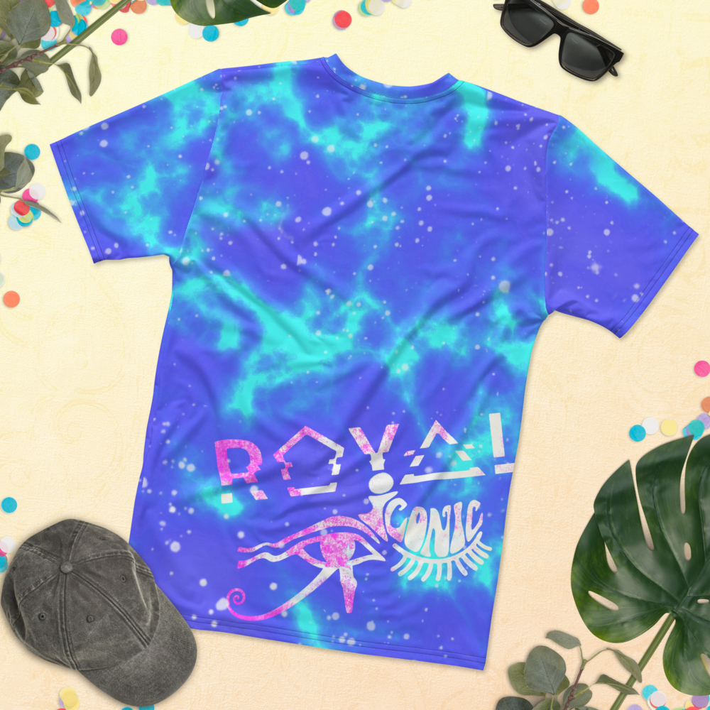 ROYAL ICONIC | Acid Wash Bleach Dye Galaxy Stars Sage & Retrogrades Ladies Crewneck Jersey Tee Mermaid Portals