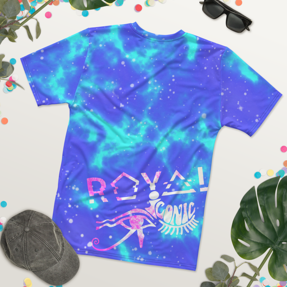 ROYAL ICONIC | Acid Wash Bleach Dye Galaxy Stars Sage & Retrogrades Ladies Crewneck Jersey Tee Mermaid Portals