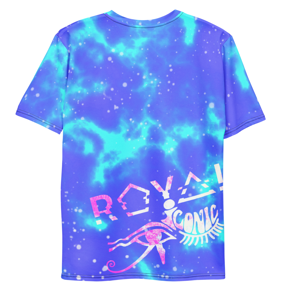 ROYAL ICONIC | Acid Wash Bleach Dye Galaxy Stars Sage & Retrogrades Ladies Crewneck Jersey Tee Mermaid Portals