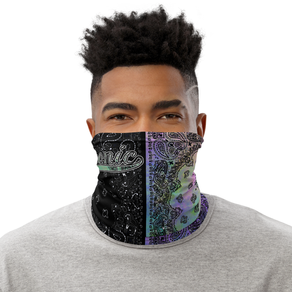 ROYAL ICONIC | Bandana Flag Tie Dye Acid Wash Aether Pour Unisex 3-in-1 Facemask Gaiter HueMan Gang Cray On Color Cloud Hendrixx 2 OPTIONS