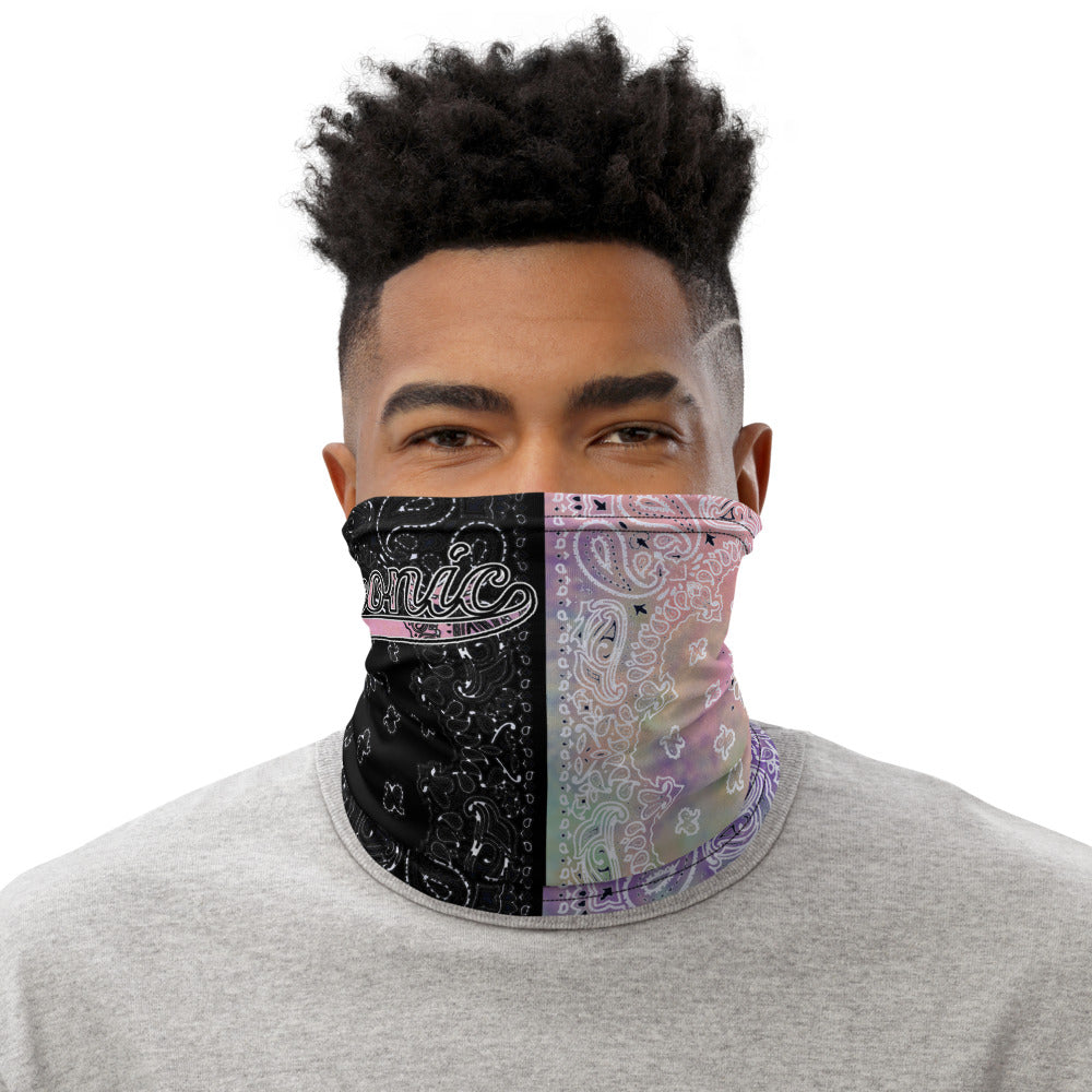 ROYAL ICONIC | Bandana Flag Tie Dye Acid Wash Aether Pour Unisex Facemask Gaiter HueMan Gang Cray On Color Cloud Cotton Candy 2 OPTIONS