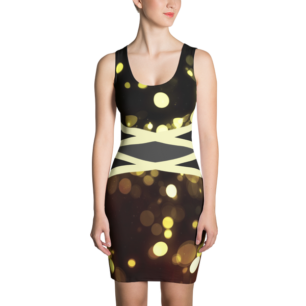 FF BODY CON DRESS PARTY LIGHTS