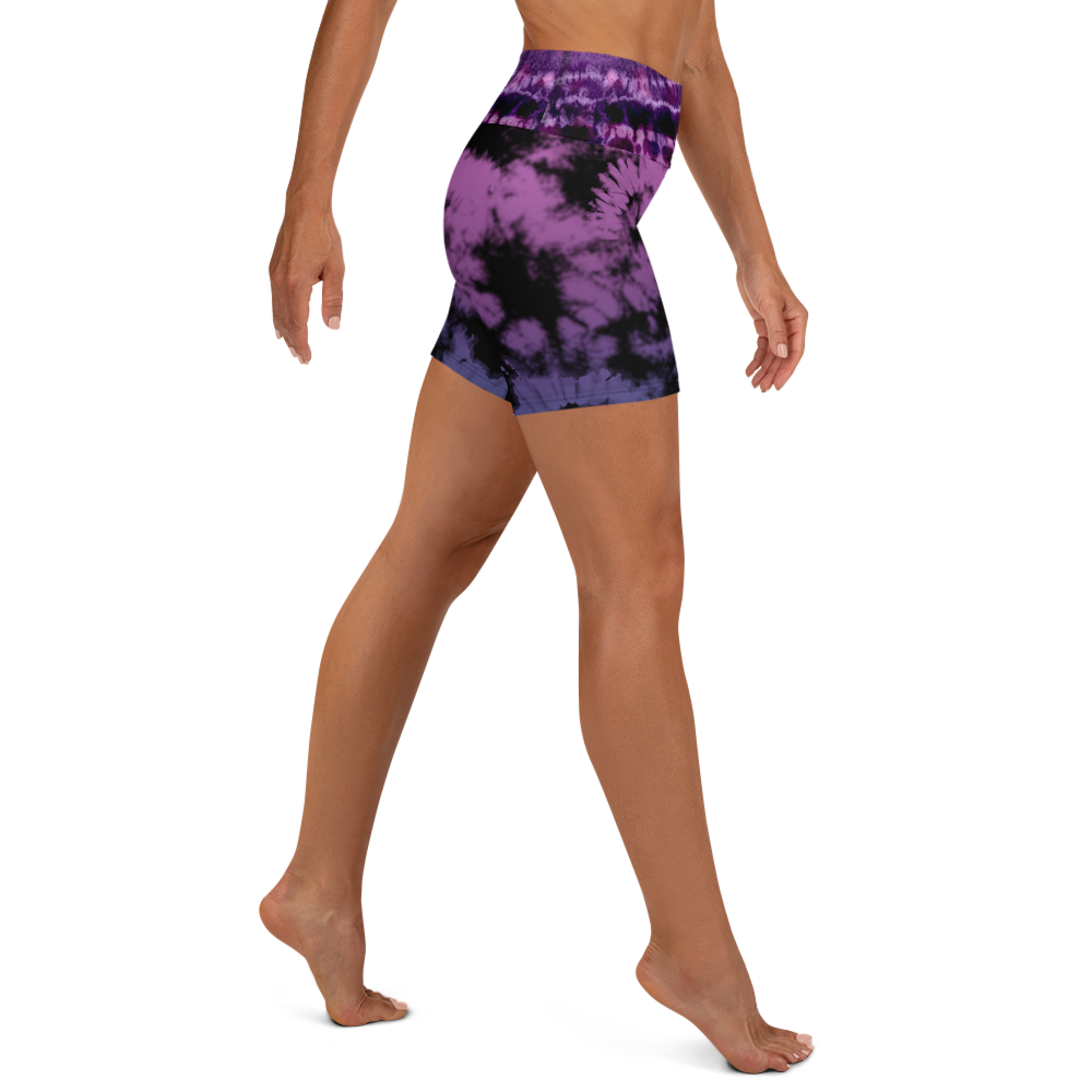 CRXWN | Drip or Dye Max 720 Bubble Pack HER Collection Acid Wash Tye Dye Yoga Shorts